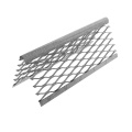 Metal angle bead for interior and exterior wall protection